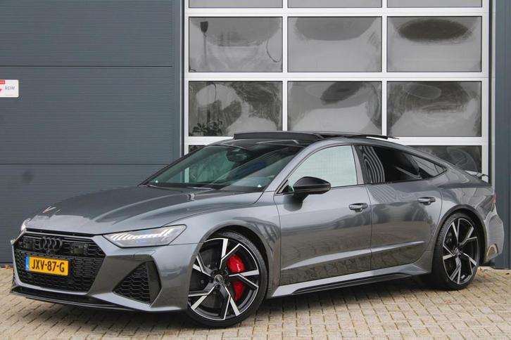 Audi RS7 Sportback 4.0 TFSI Quattro | Pano | B&O Adv.| Keram, Auto's, Audi, Bedrijf, Te koop, RS7, 360° camera, 4x4, ABS, Adaptive Cruise Control