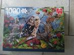 Jumbo puzzel Uilen in het Maanlicht 1000 stukjes, Ophalen, 500 t/m 1500 stukjes, Zo goed als nieuw