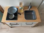 Ikea houten keuken incl. toebehoren, Kinderen en Baby's, Speelgoed | Houten speelgoed, Ophalen, Gebruikt, Meubelstuk of Keukentje