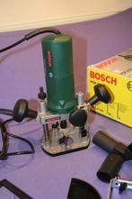 Bosch POF 500 A bovenfrees., Doe-het-zelf en Verbouw, Gebruikt, Ophalen of Verzenden, Bovenfrees, Bosch groen