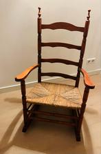 Vintage Schommelstoel met rotan zitting, Ophalen