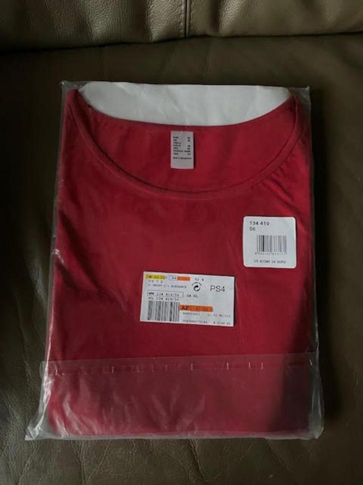 Blouse bordeauxrood maat 56, Kleding | Dames, Grote Maten, Nieuw, Blouse of Tuniek, Rood, Ophalen of Verzenden