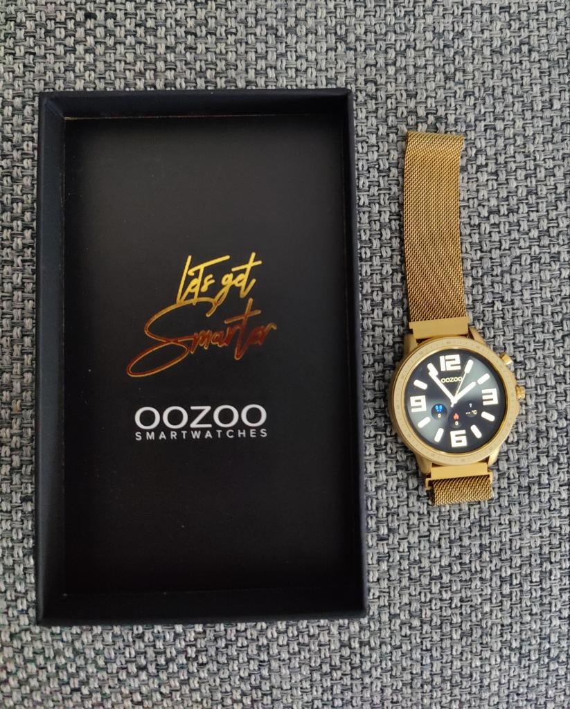 OOZOO Q00306 Smartwatch - Zo goed als nieuw!, OOZOO, Ophalen of Verzenden, Zo goed als nieuw, Waterdicht