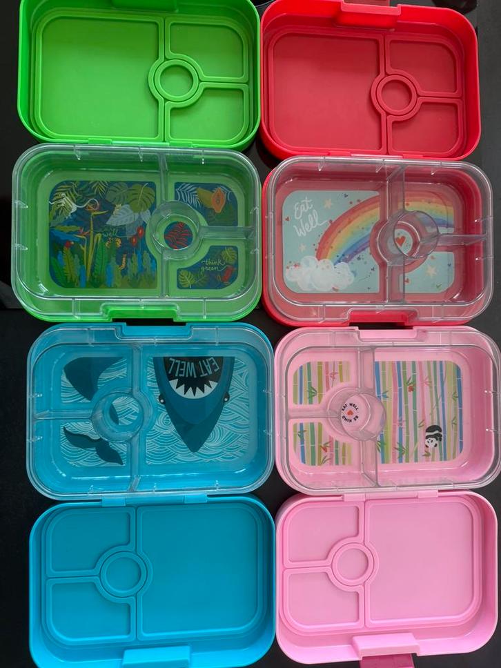 4 x orginele yumbox panino, Diversen, Schoolbenodigdheden, Gebruikt, Ophalen of Verzenden