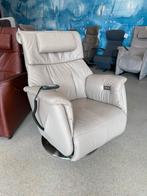 Luxe Prominent Göteborg sta op relax stoel gratis bezorgd, Ophalen of Verzenden, Nieuw, Leer