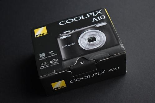 Nikon Coolpix A10 / 16.1 MP 5x Zoom Digital Camera Black, Or, Audio, Tv en Foto, Fotocamera's Digitaal, Nieuw, Nikon, Ophalen of Verzenden