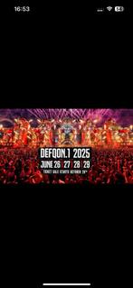 Defqon 1 Priority parking ticket GEZOCHT, Eén persoon