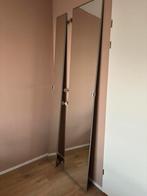 Spiegeldeuren pax 1x 50x229 1x 25x229 incl scharnieren, Ophalen, Gebruikt, 50 tot 100 cm, 200 cm of meer