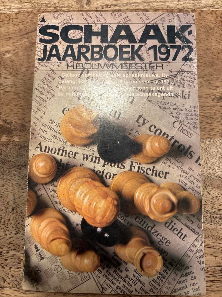 Schaak Jaarboek 1972 - H. Bouwmeester, Ophalen of Verzenden, Gebruikt, Schaken
