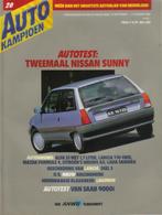 Autokampioen 20 1986 : Saab 9000i 16 - Citroen AX - Nissan, Boeken, Auto's | Folders en Tijdschriften, Gelezen, Algemeen, Ophalen of Verzenden