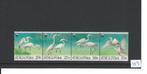 Singapore reigers vogels wwf wnf Bedreigde  diersoorten, Ophalen of Verzenden, Postfris, Dier of Natuur