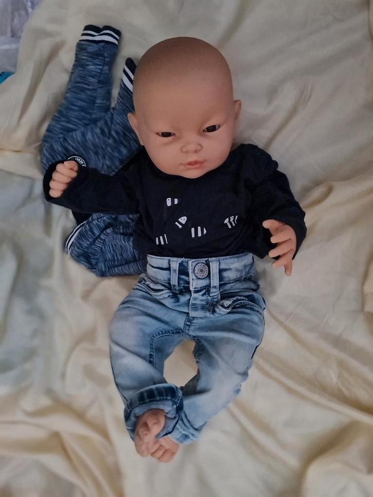 Grote Babypop The Doll Factory - Oosters Uiterlijk, Kinderen en Baby's, Speelgoed | Poppen, Nieuw, Babypop, Ophalen of Verzenden