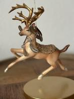 Hert met Gouden Gewei - Katherine's Collection goodwill, Diversen, Kerst, Ophalen of Verzenden, Zo goed als nieuw