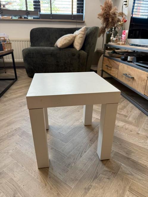 IKEA Side table Lack, 35x35cm, White, Huis en Inrichting, Tafels | Bijzettafels, Zo goed als nieuw, Rechthoekig, Minder dan 55 cm