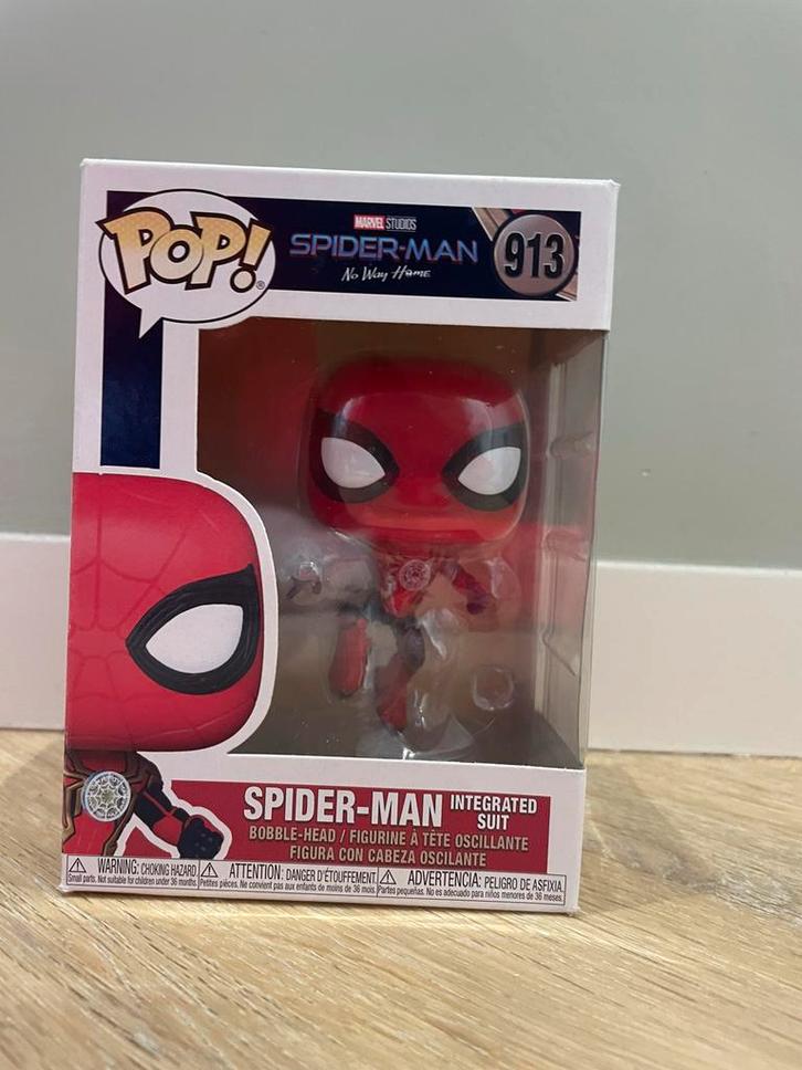 Spider-Man Integrated Suit Funko Pop #913, Verzamelen, Poppetjes en Figuurtjes, Nieuw, Ophalen of Verzenden
