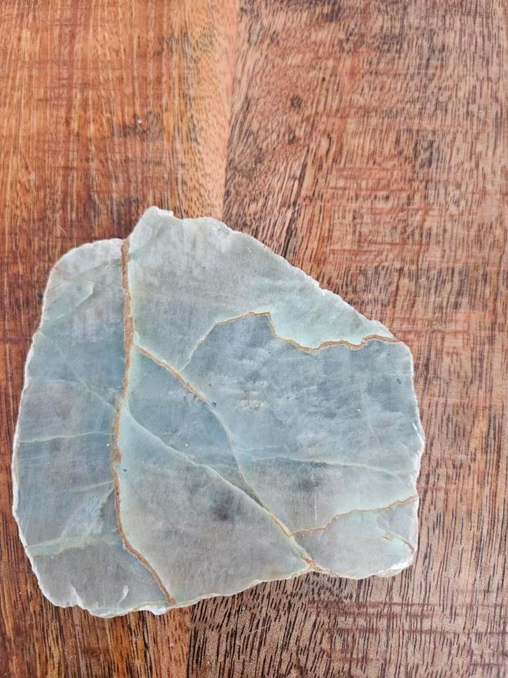 Maansteen Plak, Verzamelen, Mineralen en Fossielen, Ophalen of Verzenden