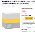 RENZ Air2colour Luchtkwaliteitssensor kooldioxide detector, Ophalen, Nieuw, Detector, Sensor of Melder, Overige soorten