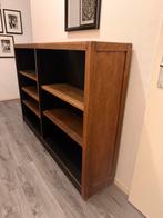 Vintage boekenkast, Huis en Inrichting, Kasten | Boekenkasten, Met plank(en), 150 tot 200 cm, Eikenhout, Ophalen of Verzenden