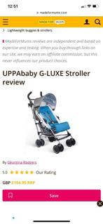 UPPAbaby G-luxe buggy, Overige merken, Verstelbare rugleuning, Gebruikt, Ophalen