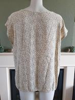 Sandwich crème grijs top topje L 42 44 | Gratis Verzenden !, Kleding | Dames, Tops, Overige kleuren, Verzenden, Maat 42/44 (L)