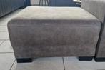 Grijze Hocker poef, Huis en Inrichting, Ophalen of Verzenden, Zo goed als nieuw, Vierkant, 75 tot 100 cm