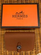 AUTHENTIEKE HERMES DOGON LEDEREN PORTEMONNAIE BROWN NIEUW, Sieraden, Tassen en Uiterlijk, Portemonnees, Overige merken, Bruin