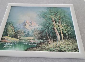 Mooi gesigneerd schilderij beschikbaar voor biedingen