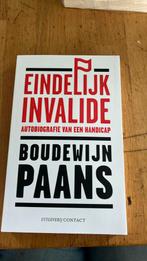 Boudewijn Paans - Eindelijk invalide, Zo goed als nieuw, Boudewijn Paans, Ophalen of Verzenden