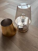 Fatboy Transloetje Lamp met Gouden Kappie, Kunststof, Ophalen of Verzenden, Zo goed als nieuw, Minder dan 100 cm