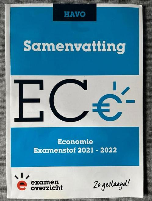 Samenvatting examenbundel Eindsprint Economie, Boeken, Schoolboeken, Zo goed als nieuw, Economie, HAVO, Ophalen of Verzenden