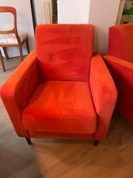 fauteuils 2 stuks, Huis en Inrichting, Fauteuils, Ophalen, 75 tot 100 cm, Zo goed als nieuw, Stof