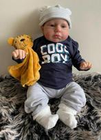 Reborn baby jongen, Verzamelen, Verzenden, Zo goed als nieuw, Babypop, Levensecht of Reborn