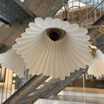 Honsel jaren goud en zilver glas hanglamp, Ophalen, ., 2de hands, Rond