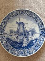 Wandbord Delfts blauw, Ophalen of Verzenden