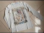 Ruba Cuori shirt/longsleeve off white studs S (134/140), Kinderen en Baby's, Meisje, Ophalen of Verzenden, Zo goed als nieuw, Shirt of Longsleeve