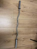 Curl halterstang & EZ bar - Perfect voor je training!, Sport en Fitness, Ophalen, Gebruikt, Halterstangen
