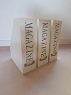 Houten magazinehouders - Set van 3, Ophalen, Gebruikt