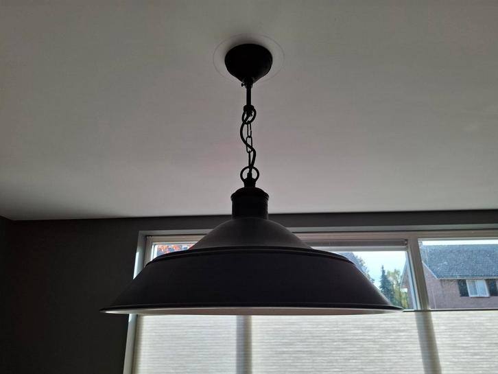 Mooie hanglamp - Industrieel design, Huis en Inrichting, Lampen | Hanglampen, Zo goed als nieuw, Minder dan 50 cm, Metaal, Ophalen