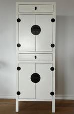 Chinese wood / white cabinet - excellent conditions, Ophalen