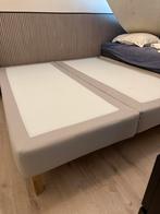Ikea engerdal / espevar 180x200 boxspring, Ophalen, Beige, Tweepersoons, Zo goed als nieuw