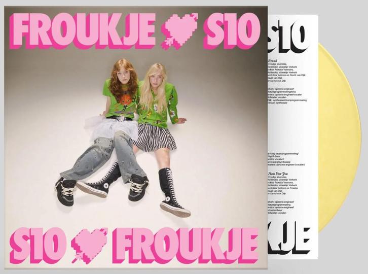 Vinyl LP S10 & Froukje Loves S10 Loves Froukje YELLOW NIEUW, Cd's en Dvd's, Vinyl | Nederlandstalig, Nieuw in verpakking, Pop