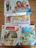 Tiptoi starterset geluiden prentenboek, boerderij en atlas, Kinderen en Baby's, Speelgoed | Educatief en Creatief, Ophalen of Verzenden