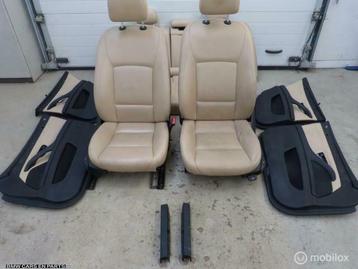 Bekledingset BMW 5-serie Touring F11  beige creme leer beschikbaar voor biedingen