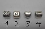Zilveren originele Pandora bedels per stuk 10 euro nr.1664, Verzenden, Pandora, Zo goed als nieuw, 2 of 3 bedels