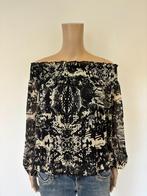 Nikkie zwart/beige top maat 36, Kleding | Dames, Tops, ., Zwart, Ophalen of Verzenden, Zo goed als nieuw