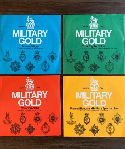 Military Gold limited edition 4x12” vinyl boxset, Cd's en Dvd's, Vinyl | Klassiek, Gebruikt, Classicisme, Orkest of Ballet, 12 inch