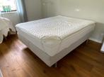 2-persoons boxspring bed incl. Matras & topper, Ophalen, Tweepersoons, Zo goed als nieuw, 200 cm
