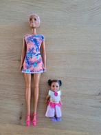 Getinte of bruine Barbie vrouw met kind., Ophalen of Verzenden, Zo goed als nieuw, Barbie