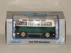 VW samba bus 1-24 modelauto Welly, Hobby en Vrije tijd, Modelauto's | 1:24, Ophalen of Verzenden, Zo goed als nieuw, Auto, Welly