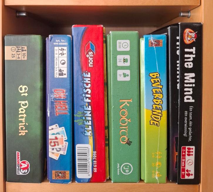 Kaartspellen 1 Oh Hell Kobito Beverbende The Mind St Patrick, Hobby en Vrije tijd, Gezelschapsspellen | Bordspellen, Gebruikt